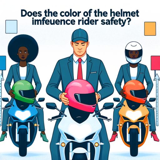 el color del casco influye en la seguridad del motorista